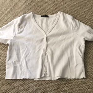 brandy melville button up top